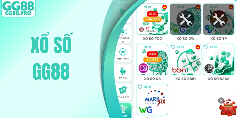 Xổ Số GG88 – Thử Vận May Và Nhận Thưởng Cực Đã 2026